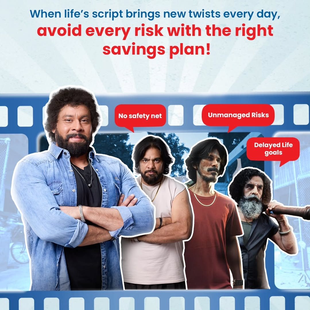 J D Ayush Kumar in the HDFC Life brand campaign